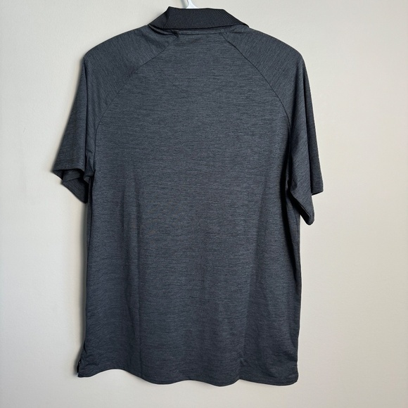 Hurley Men's Gray Performance Short Sleeve Athletic Golf Polo Shirt Size Small - Picture 3 of 10